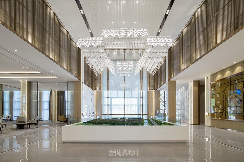中建·玖棠府营销中心设计丨宅庭院落，星灿道旁